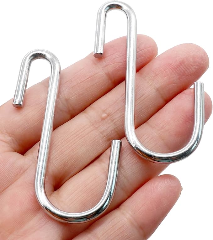 30 Pack 2.4 inches Heavy Duty S Hooks - Image 2