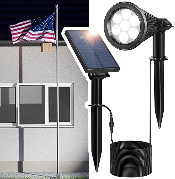 Solar Spotlight Outdoor, Spot Light by SFSUNFUNY