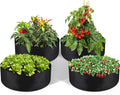 LBTING 4Pcs 30 Gallon Plant Grow Bags, Fabric Raised Planting Bed Heavy Duty by LBTING