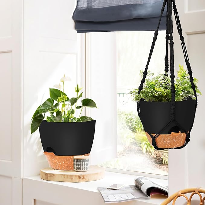 GARDIFE 10 Inch Hanging Planters - Image 6