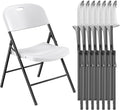 Nazhura 350 Weight Limit Heavy Duty Plastic Folding Chair by NazhuraGoodCompanionAtHome