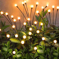 Solar Garden Lights Outdoor, 10 Pack 60LED Waterproof Solar Powered Lights by NBQQ