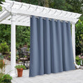 NICETOWN Outdoor Curtain for Patio Waterproof Extra Wide 100 in, Sun Blocking by NICETOWN