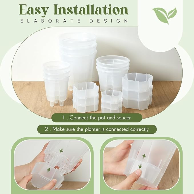 Self Watering Pots for Indoor Plants - Image 6