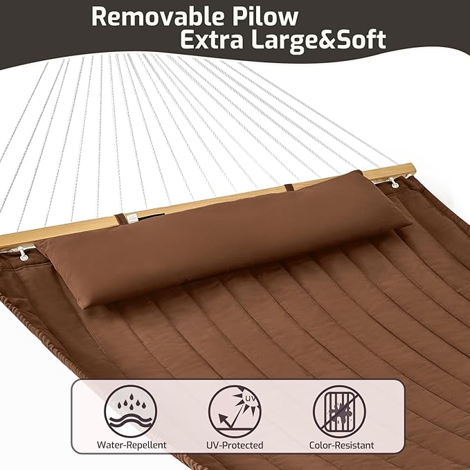 Double Quilted Fabric Hammock - Image 4