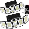 Solar Outdoor Lights, Flood Light Motion Sensor & Dusk to Dawn, Solar by GeoMade