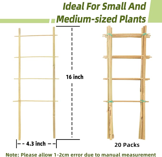 Avalution 20 Pack Bamboo Trellis - Image 5