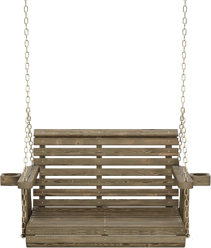 Amish Casual 3 Foot Roll Back Porch Swing - Image 2