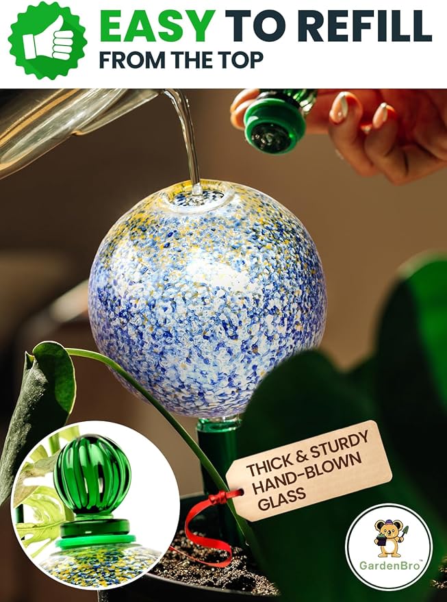 16 Oz Plant Watering Globes for Indoor Plants - Image 3