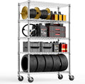 5-Shelf Storage Shelves, Wire Shelving Heavy Duty Metal Storage Shelving Unit by MEIGAOPLASTICANDMETALHKCOLIMITED