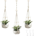 CADNLY Macrame Plant Hangers Indoor – Rope Hanging Plant Holder by CADNLY