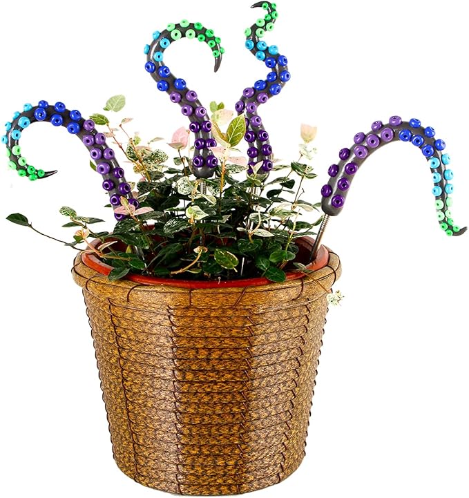 HoroM Octopus Tentacle Decorative Garden Stakes by HoroM