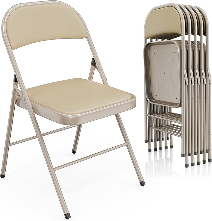 VINGLI 6 Pack Folding Chairs by VINGLI