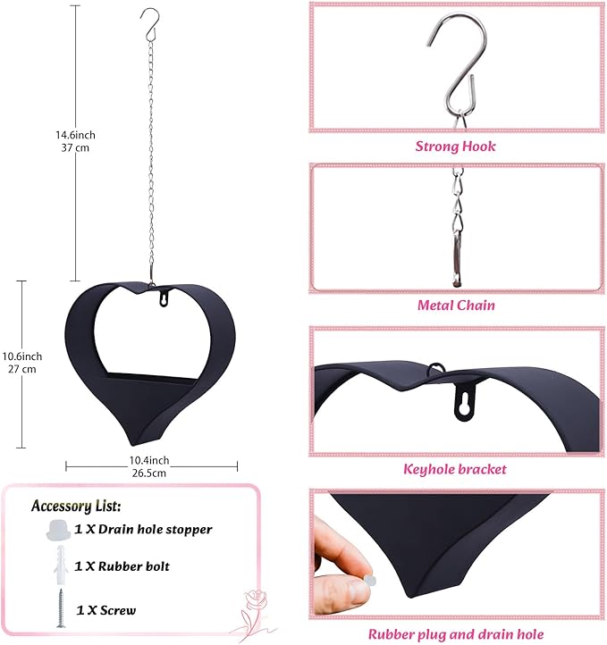 Metal Plant Hangers Indoor and Outdoor - Image 4