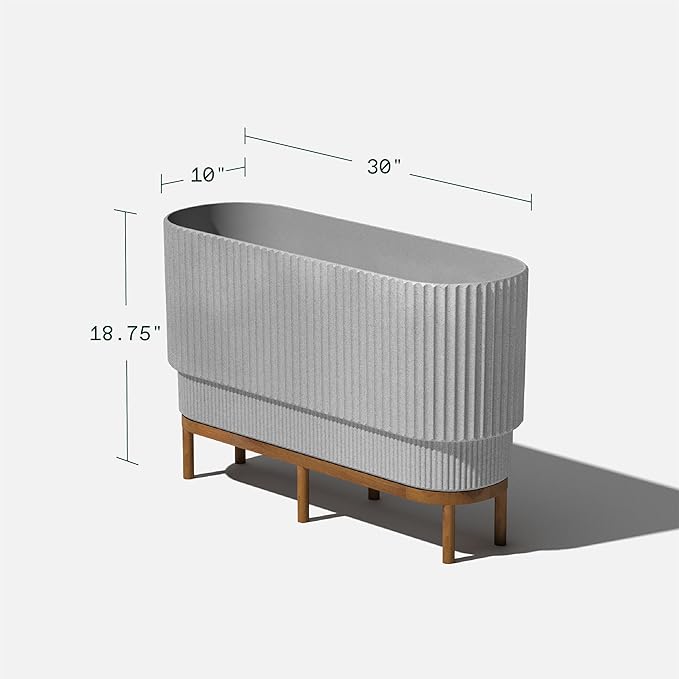 Veradek Demi Series Raised Long Planter - Image 2