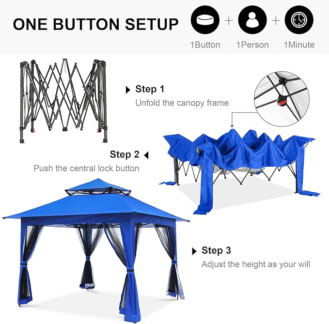 ABCCANOPY Pop Up Gazebo 13x13 - Image 3