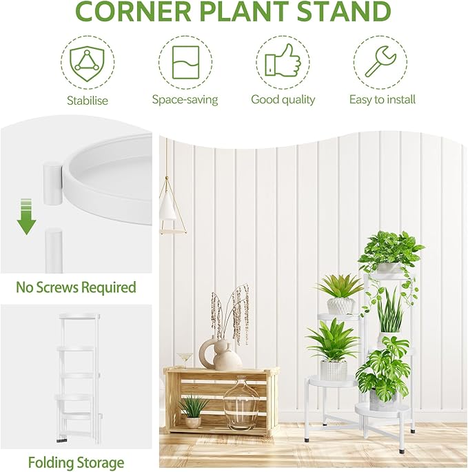 iDavosic.ly 5 Tier Large Plant Stand Indoor - Image 4