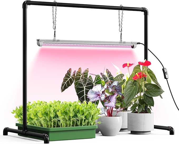 Bstrip Grow Light Stand, 2ft 24W Grow Light by Bstrip