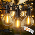 Brightown Outdoor String Lights, 50FT 25 G40 Bulbs Shatterproof Patio Lights by Brightown