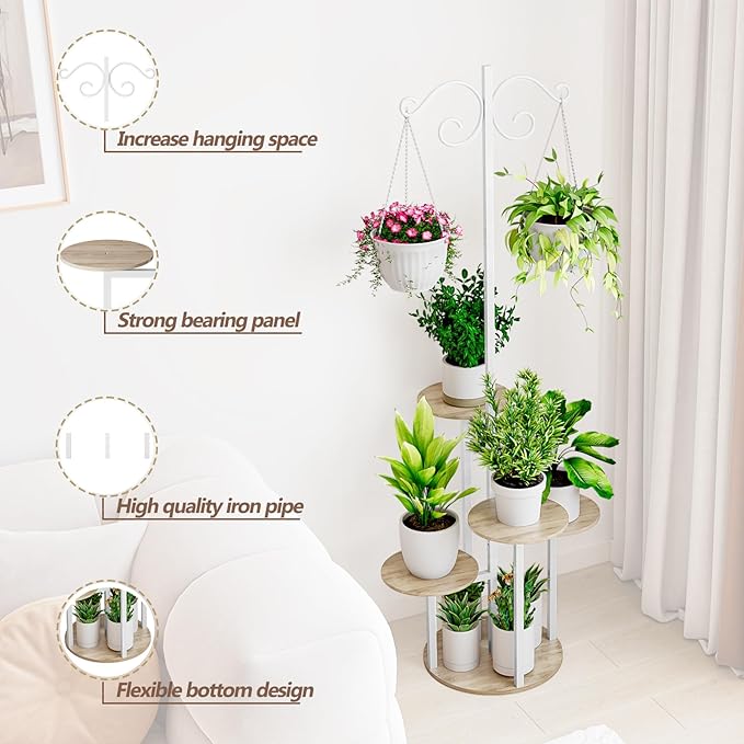 Plant Stand Indoor 5 Tier 8 Potted - Image 4