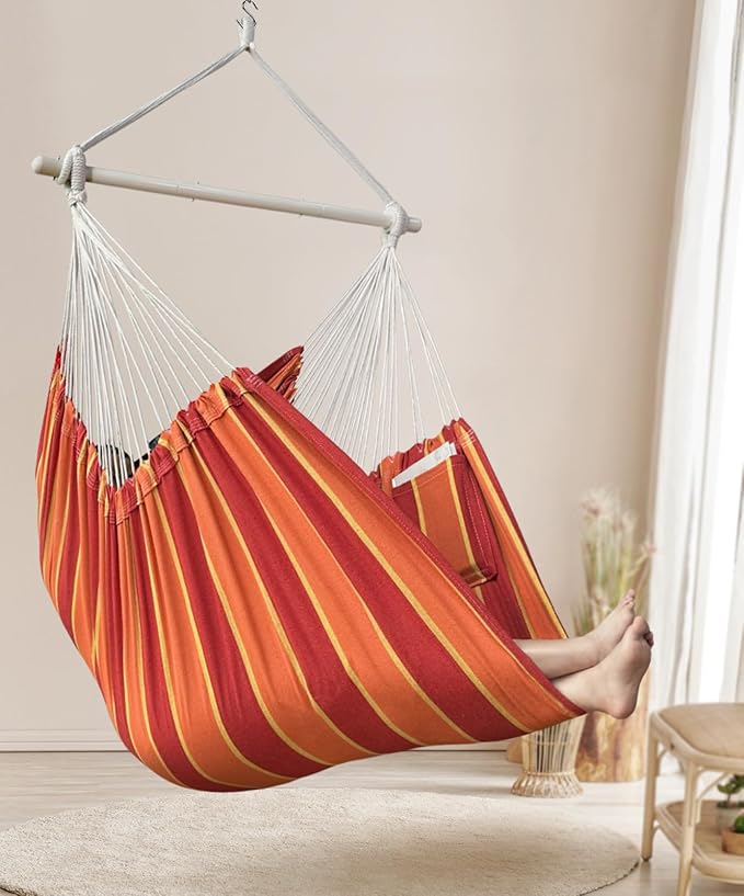 XXL Hammock Chair Hanging Rope Swing - Image 2