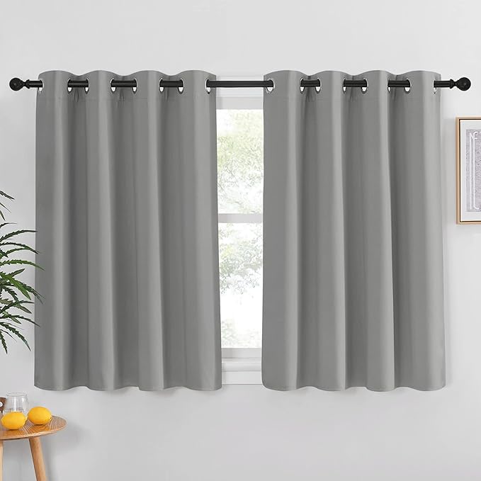 NICETOWN Blackout Short Curtain 54 inches Long by NICETOWN