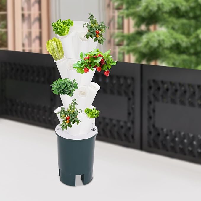Hydroponic Growing System Indoor, 20-Hole Vertical Garden Planter Germination - Image 5
