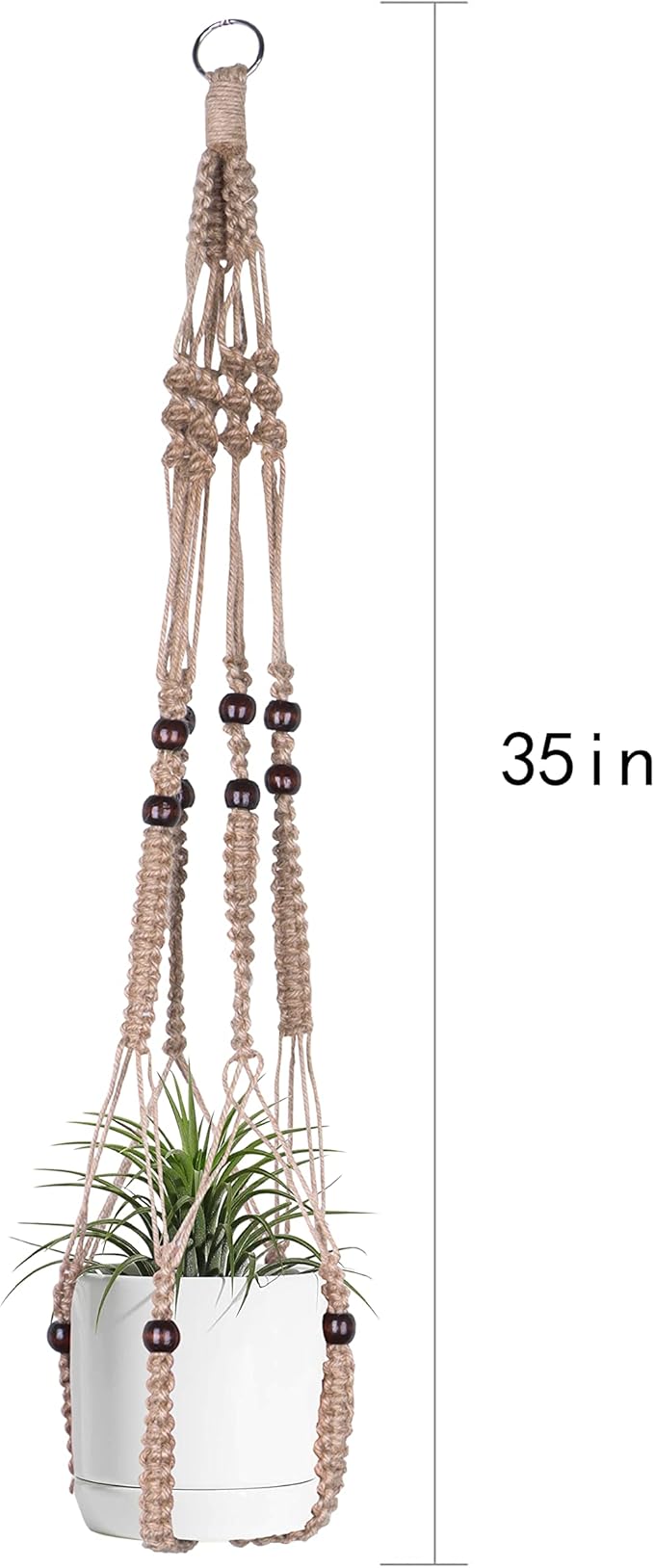 Macrame Plant Hanger Indoor Hanging - Image 6
