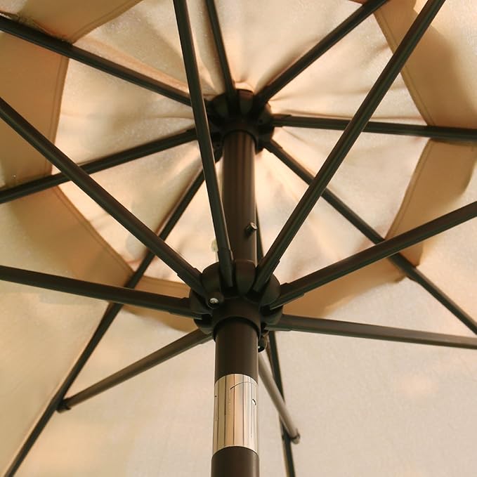 Sunnyglade 9Ft Patio Umbrella Outdoor Table Umbrella - Image 2