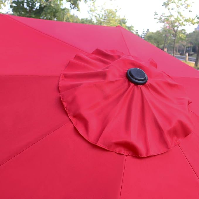 Sunnyglade 9' Patio Umbrella Outdoor Table Umbrella - Image 5