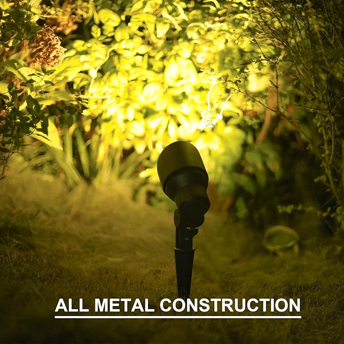 GOODSMANN Low Voltage Landscape Lights Landscape Floodlights Spotlights 3W LED - Image 4