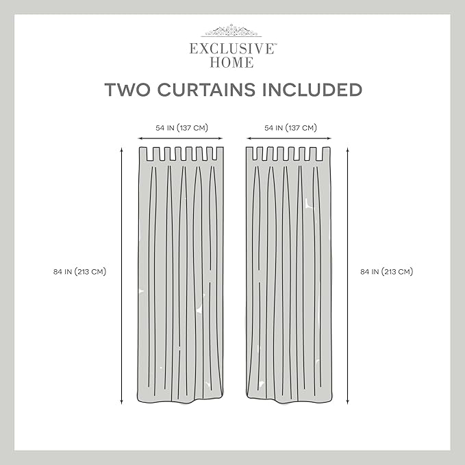 EXCLUSIVE HOME Cabana Solid Indoor/Outdoor Light Filtering Hook-and-Loop Tab - Image 10