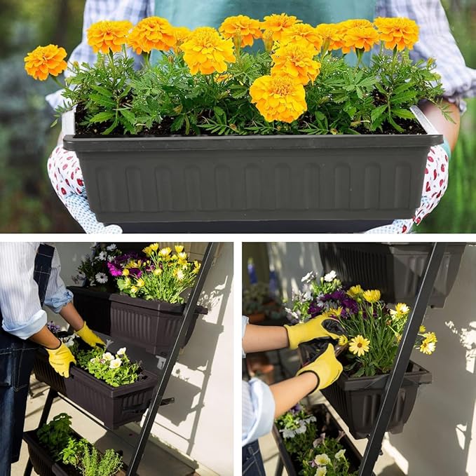 Homdox 5-Tier Elevated Garden Bed - Image 8