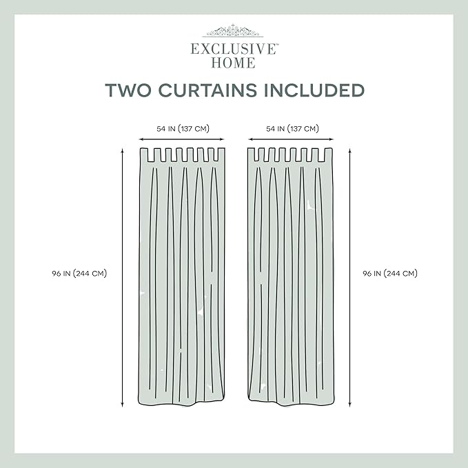 Exclusive Home Cabana Solid Indoor/Outdoor Light Filtering Hook-and-Loop Tab - Image 11