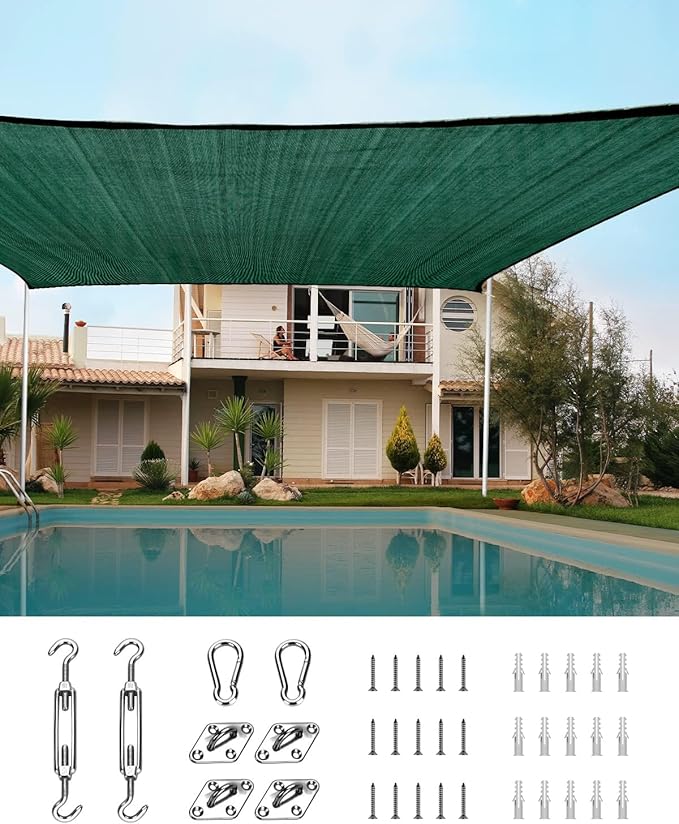 Quictent 20x26ft Sun Shade Sail by QUICTENT