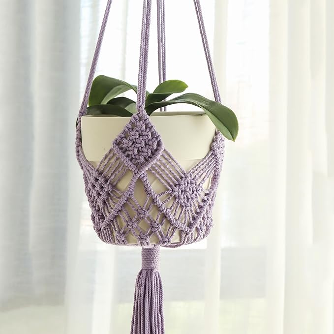 Hanging Planter with Patterns by XINBOR