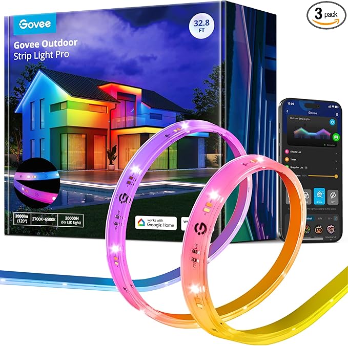 Govee Outdoor LED Strip Lights RGBIC by Govee