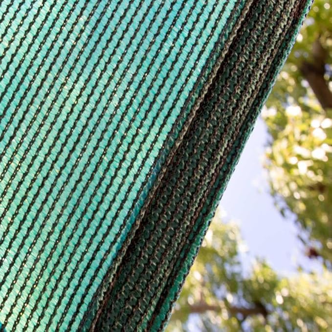 Amgo Custom Size 13' x 23' x 26.4' Green Right Triangle Sun Shade Sail Order to - Image 8