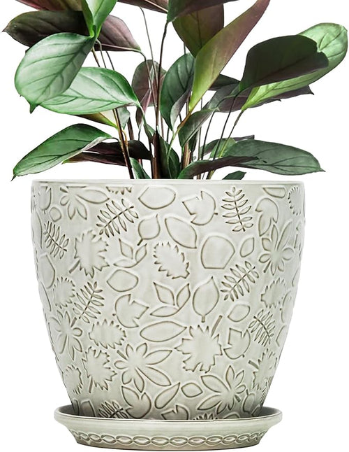 10inch Retro Ceramic Planter by Bestseler