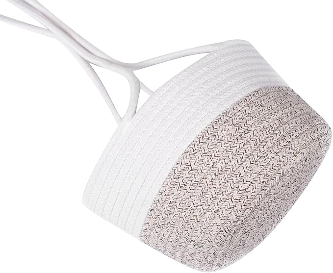 Hanging Planter Basket Jute Rope Woven Plant Hangers Indoor Hanging Plant - Image 6