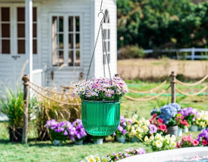 Melphoe Self Watering Hanging Planters - Image 4