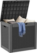 DRATO 31 Gallon Deck Box, Outdoor Storage Box by DRATOprovidesawarmandcozy