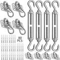 Sun Shade Sail Hardware Kit 6 Inch by HYASIA
