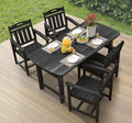 Ciokea HDPE Outdoor Dining Set, 5-Piece Patio Table and Chairs Set by CIOKEA