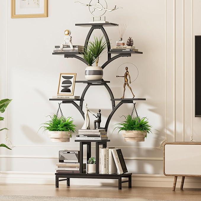 Plant Stand Indoor with 4 Grow Lights - Image 5
