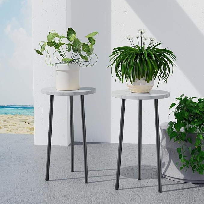 Plant Stand Indoor Outdoor: 2 Pack Indoor Plant Stand 20'' Convertible - Image 2