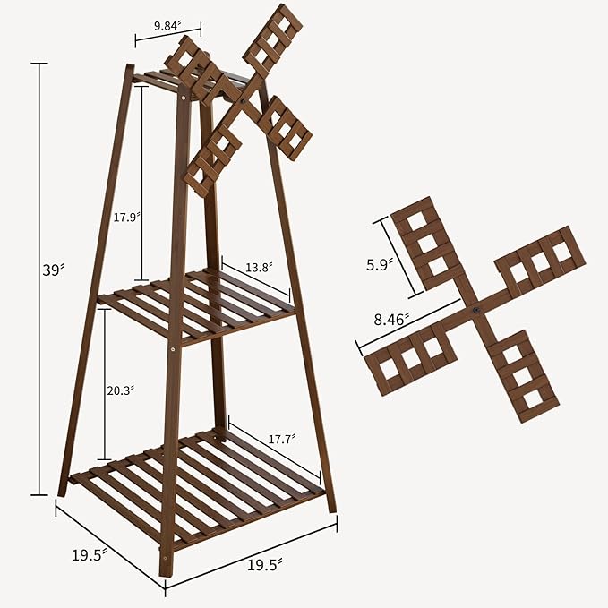 COPREE 3-Tier Tower Plant Stand Display Rack - Image 7