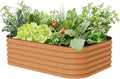 Vego garden Aluzinc Raised Garden Bed Kits, Terra Cotta by VegoGarden