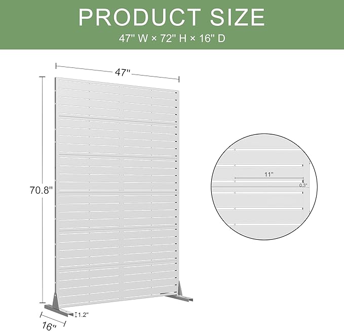 Casaphoria Metal Privacy Screen Outdoor - Image 7