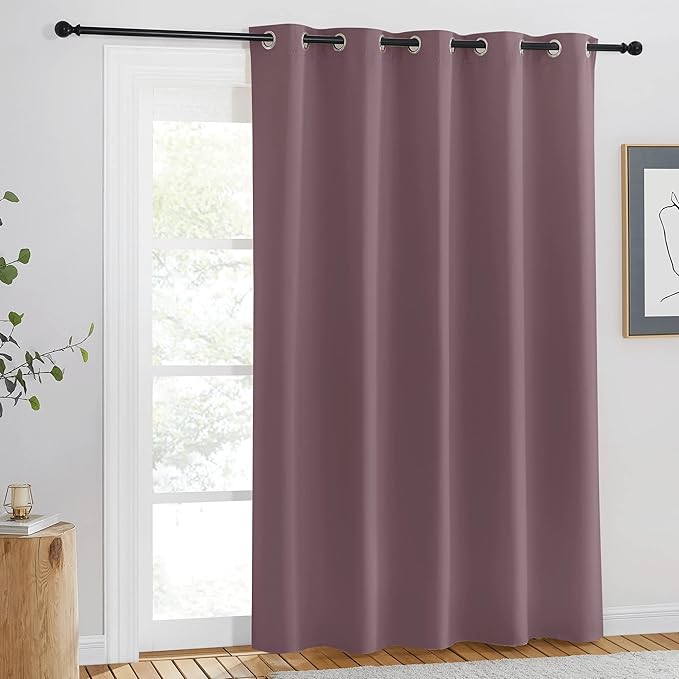 NICETOWN Blackout Dry Rose Curtain by NICETOWN